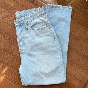 Madewell Curvy Perfect Vintage Jean 100% Cotton Size 30